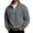BA27_Dark Gray, variant on Quarter Zip Sweatshirt for Men Fall Winter Pullover Collar Long Sleeve Sweatshirts Black 4XL