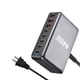 thumbnail image 3 of Estación de carga de escritorio,Estación de carga de escritorio con múltiples puertos y cargador PD,Estación de carga USB C de 440 W para varios dispositivos,Cargador para computadora, 3 of 9