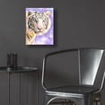 thumbnail image 5 of Epic Art 'White Tiger' by Barbara Keith, Acrylic Glass Wall Art, 12"x16", 5 of 8