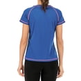 thumbnail image 3 of Women's Plus Size T shirts Round Neck Blouses T-Shirts for Women Long/Short Sleeve Shirt Loose Tops Casual Casual Twist Tops Blouse for Womens S-XXL, 3 of 6