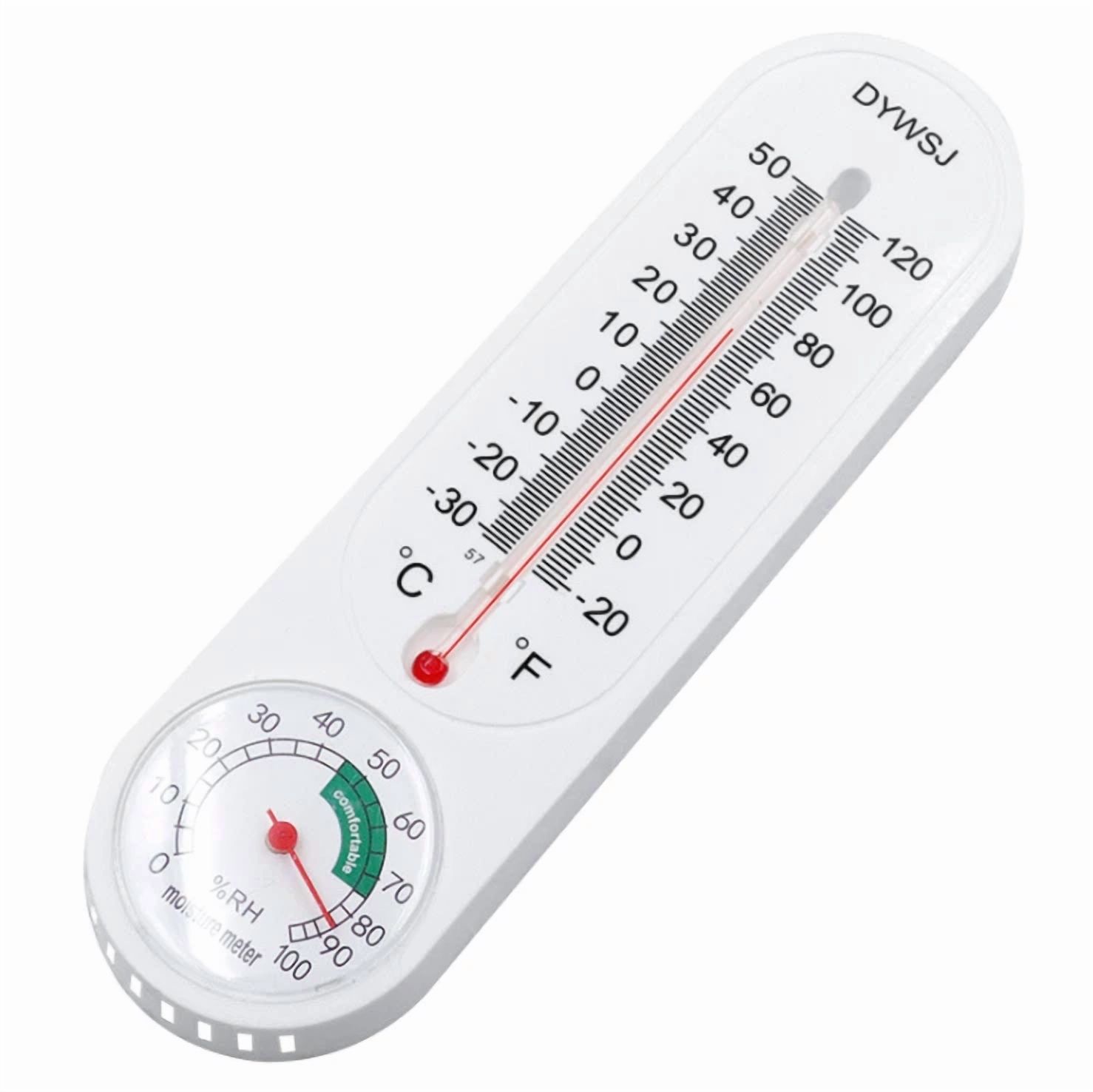 Wall Thermometer Humidity Meter Indoor Outdoor Mount Garden Greenhouse Home Us