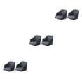 thumbnail image 4 of Transemion 2x Quick Installation And Easy Care Stretchy Chair Covers For Maintenance High Elastic Full darkgray 3Set, 4 of 6