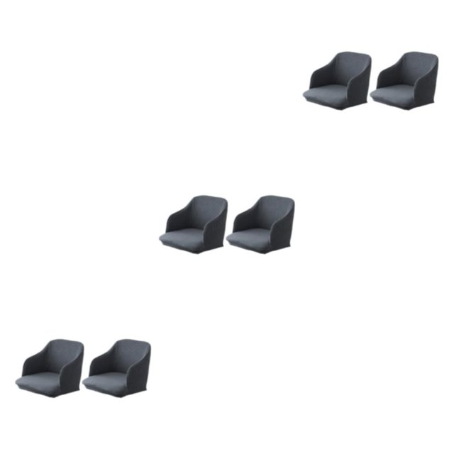 Redempat 2x Effortless Chair Transformation High Elastic Armchair Covers For Easy Care darkgray 3Set