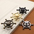 thumbnail image 3 of 2 Pcs Self-Stick Zinc Alloy Cabinet Knobs Pull Handle Anchor Shape Drawer Auxiliary Pulls Handle Helper Kitchen Sliding Door Window Wardrobe Handle Sticker Cupboard Knobs (Silver), 3 of 7