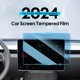 thumbnail image 3 of Protector de película de vidrio templado 2025 para el nuevo Tesla Model 3 Highland 2024 Película protectora de pantalla táctil de control central de fila trasera, 3 of 5
