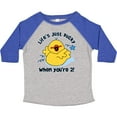 thumbnail image 3 of Inktastic Life's Ducky 2nd Birthday Boys or Girls Toddler T-Shirt, 3 of 5