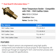 thumbnail image 2 of Water Temperature Sender - Compatible with 1965 - 1969 Cadillac Calais 1966 1967 1968, 2 of 2