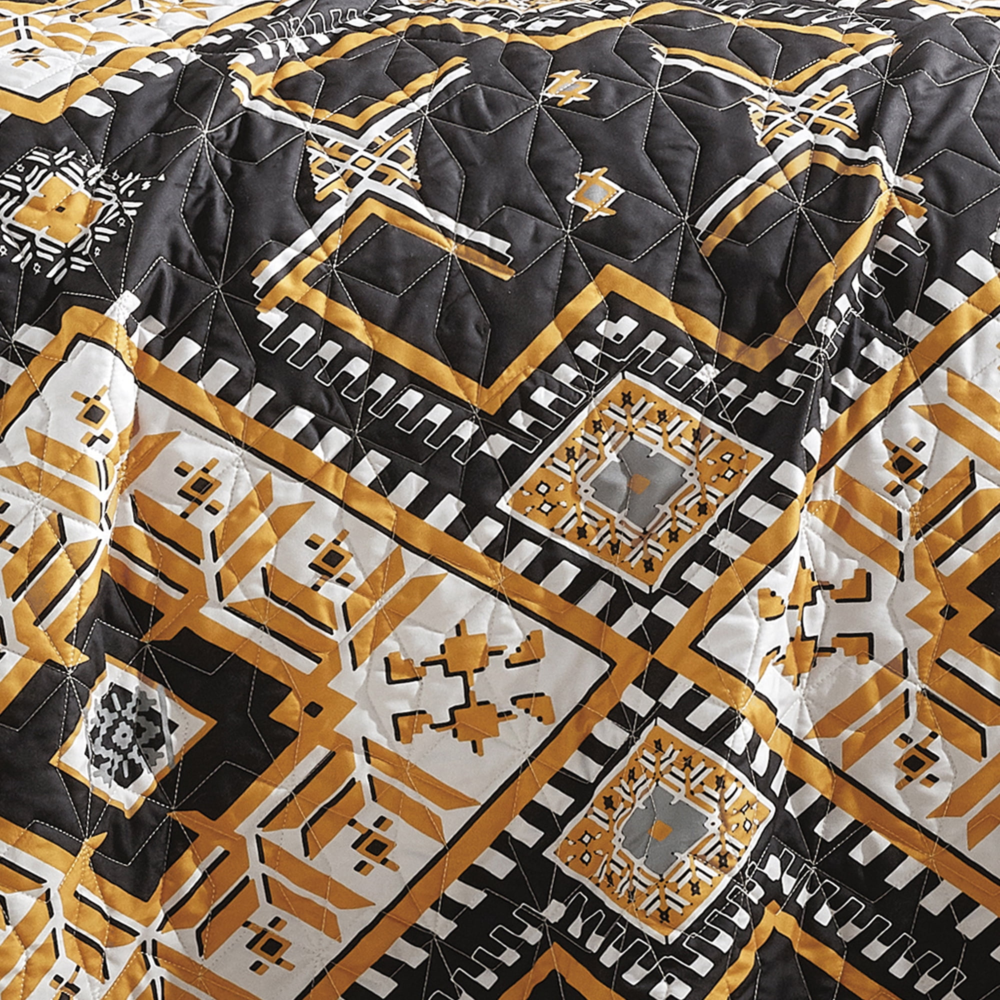 Evjk 3-Piece Decorative Lightweight Bedspread Set – Soft, Microfiber with Classic Print, King