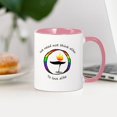 thumbnail image 3 of CafePress - Rainbow Chalice Mugs - 11 oz Ceramic Mug - Novelty Coffee Tea Cup, 3 of 4