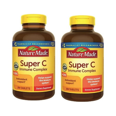 Nature Made Super C Immune Complex Tablets 200 ct - 2 Pack