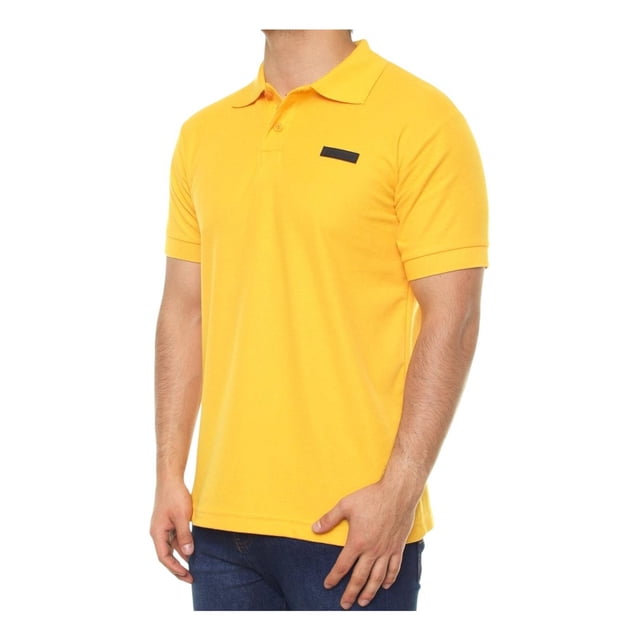 Playera Polo Cat Hombre Caterpillar Amarillo Casual amarillo L
