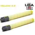 thumbnail image 3 of MADE IN USA TONER Compatible Replacement for Ricoh MP C306, C307, C406, C407 842094 842210 High Yield Yellow, 2 Pack, 3 of 7