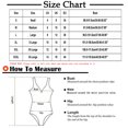 thumbnail image 3 of jsaierl Women's Fashion Bodysuit Strap Chest Cushion Comfortable Hollow Out Bra Underwear Camisole Top, 3 of 8