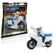 thumbnail image 2 of Minifigura LEGO City Policía Oficial de policía en motocicleta con esposas 60141, 2 of 2