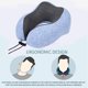 thumbnail image 3 of Almohada Almohada para el Cuello de Espuma viscoelástica, Funda cómoda y Transpirable, Lavable a máquina, Viaje en avión, 3 of 5