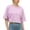 Purple, variant on Boxy Cropped Tees for Women Crew Neck Short Sleeve Crop Tops Summer Casual Loose Workout Tees for Daily Wear Sports