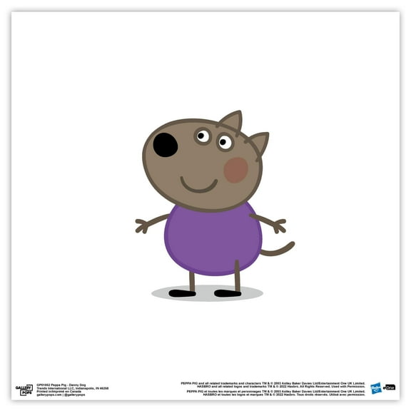 Gallery Pops Peppa Pig - Danny Dog Wall Art