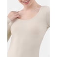 thumbnail image 5 of No Boundaries Seamless Scoop Neck Top, Women's, 5 of 5