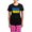 With Pink Pant, variant on CafePress - Flag Of Ukraine Pajamas - Women's Short Sleeve Print T-Shirt and Pants Dark Cotton Pajama Set