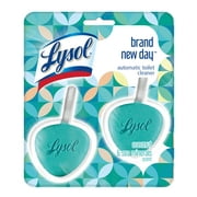 Lysol Automatic In-The-Bowl Toilet Cleaner, Cleans and Freshens Toilet Bowl, Coconut Water & Sea Minerals Scent, 2ct