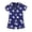 Navy, variant on Zanarzt Baby Girls Boys Silk Pajamas Set Toddler Baby Boy Girl Short Sleeve Cartoon Tops Shorts Pajamas Sleepwear Outfits Navy,12-18 Months