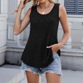 thumbnail image 7 of Woman Tank Waist Length Tank Tops for Women Womens Sexy Tank Tops Scoop Tank Top Women Yoga Tank Tops for Women Work Out Tank Top, 7 of 7