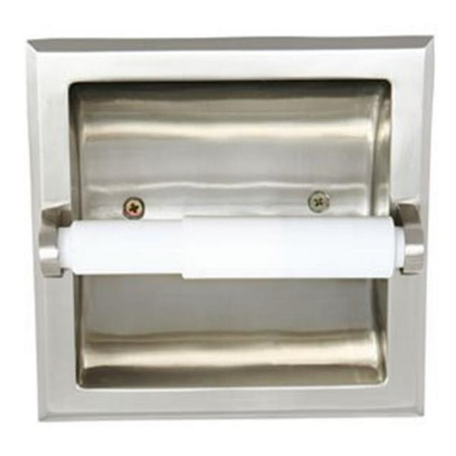 Design House 539189 Porte-Papier Toilette Encastré Millbridge&44; Finition Nickel Satiné