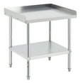 thumbnail image 1 of Yeshouse mesa de soporte para parrilla de acero inoxidable con certificación NSF, capacidad de 181 kg, patas ajustables y deflector de borde de 5 cm, ideal para equipos de restaurantes y hoteles, 1 of 7