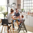 thumbnail image 6 of Open Box hauck Alpha+ Grow Along Adjustable Wooden Highchair, Beechwood, Grey, 6 of 12