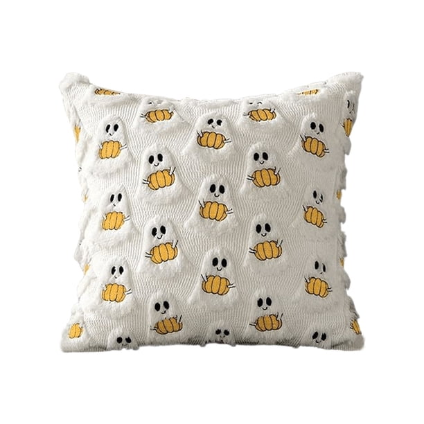 Sofás para la Estancia Wansheng Fantasma Funda de Almohada, Cojín, Decoración de Vacaciones, Estancia Sofá Funda de Almohada