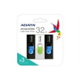 thumbnail image 2 of Adata AUV320-32G-3BWB UV320 96GB USB Flash Drive - Pack of 3, 2 of 2