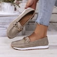 thumbnail image 7 of Quaouag Loafers for Women Casual Comfortable Slip On Flat Shoes Lightweight Leisure Work Shoes Comfort Walking Shoes, 7 of 7