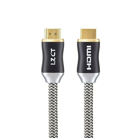 Built In Pinhole - 4K HDMI 2.0 Extension Cable 100FT LZCT Unidirectional High Speed HDMI Cord V2.0 Cable with Built in Signal Boo