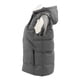 thumbnail image 4 of Chaleco con capucha calefactable Chaqueta de calentamiento rápido 7 áreas Fibra de carbono Temperatura constante Puerto USB para esquiar al aire libre XXL Gris, 4 of 12
