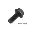 thumbnail image 4 of M12x30mm Hex Serrated Flange Bolts 10.9 Grade Carbon Steel Screws 3 Pack, 4 of 5