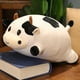 thumbnail image 2 of Muñeca de peluche con forma de vaca con dibujos animados, 35 cm, gordita, de peluche, negra, 2 of 2