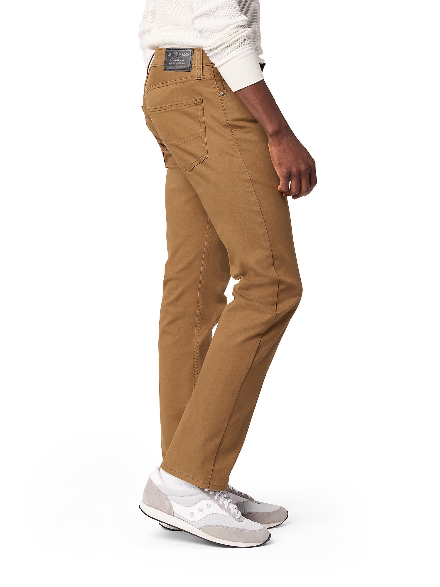 Levi Strauss Signature Men's and Big and Tall Slim Straight Fit Jeans