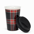 thumbnail image 2 of Tasse de Voyage à Carreaux, 2 of 4