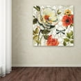 thumbnail image 3 of Trademark Fine Art 'Floral Story II on Grey' Canvas Art by Lisa Audit, 3 of 3