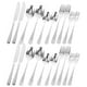 thumbnail image 4 of 20 cubiertos de acero inoxidable con cuchillos, tenedores, cucharas y cuchillos para carne, ideal para el hogar y el restaurante., 4 of 6
