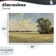 thumbnail image 4 of Stupell Industries Traditional Serene Wheat Field at Noon Canvas Art, 36 x 24, by Petals Prints Design, 4 of 8