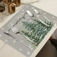 thumbnail image 2 of Cheapark Gift 12x18 Inch Winter Christmas Tree Placemats - Holiday Table Decor, Perfect for Party, Kitchen & Dining Room, 2 of 6
