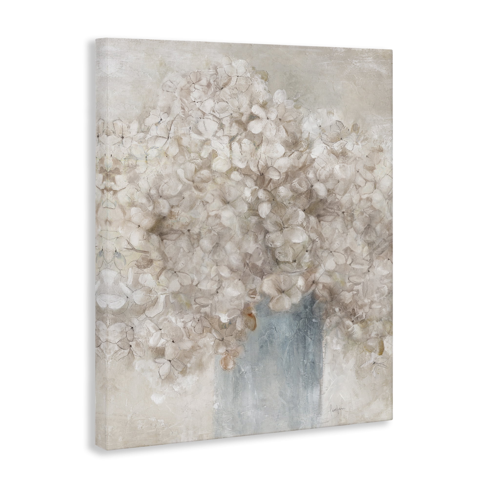Stupell Industries Soft Clouded Bouquet Botanical & Floral Painting Gallery Wrapped Canvas Art Print Wall Art, 30 x 40