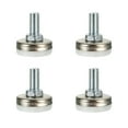 thumbnail image 1 of Niveladores de muebles, paquete de 4 M8x16 - Pies niveladores ajustables para muebles con rosca para mesas (plata), 1 of 5