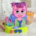 thumbnail image 3 of Play-Doh Hair Stylin' Salon Play Dough Playset with 6 Cans, Ages 3+, 3 of 9