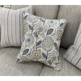 thumbnail image 3 of Southern Home Furnishings Vandy Heather Transitional Polyester Sofa in Greige, 3 of 8