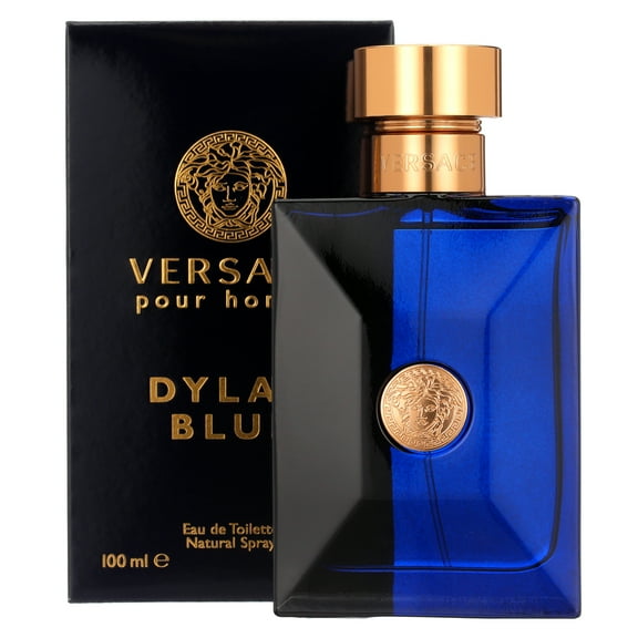 Versace Dylan Blue Eau de Toilette, Cologne for Men, 3.4 fl oz