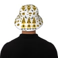 thumbnail image 5 of Honeii Sunflower Gnome for Unisex Bucket Hat Waterproof Rain Hat Reversible Shiny Rave Bucket Hat for Concert Festival Boonie Cap, 5 of 6