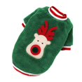 thumbnail image 3 of Ropa navideña para perros, mascotas, ropa para perros y gatos, abrigo cálido de invierno para festivales de alces, accesorios para cachorros de chihuahua, disfraz, 3 of 5