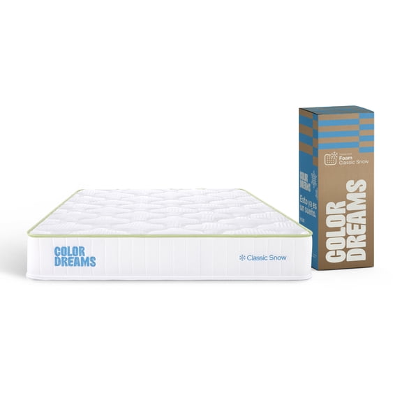 Colchón En Caja Matrimonial ColorDreams Classic Foam 18 cm